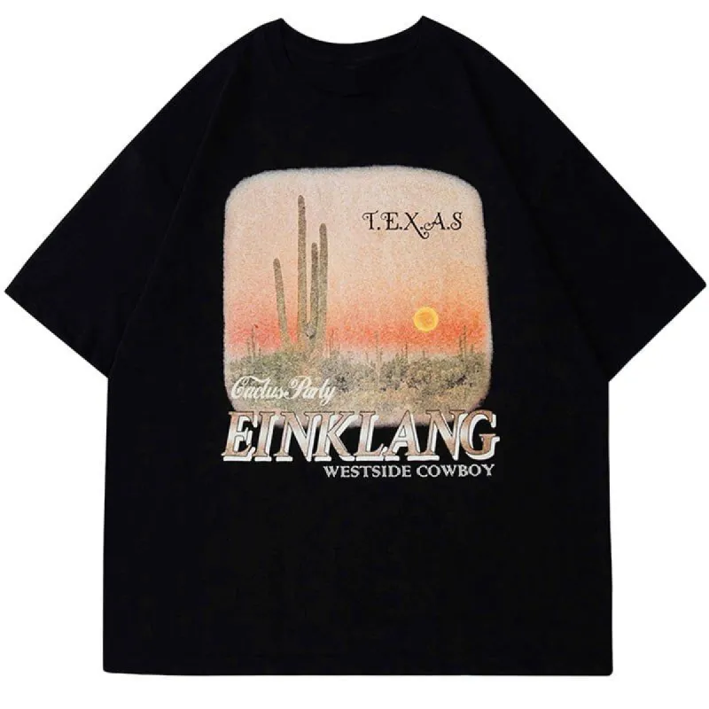 Graphic T-shirt Cactus Party sold by Yugen Theory