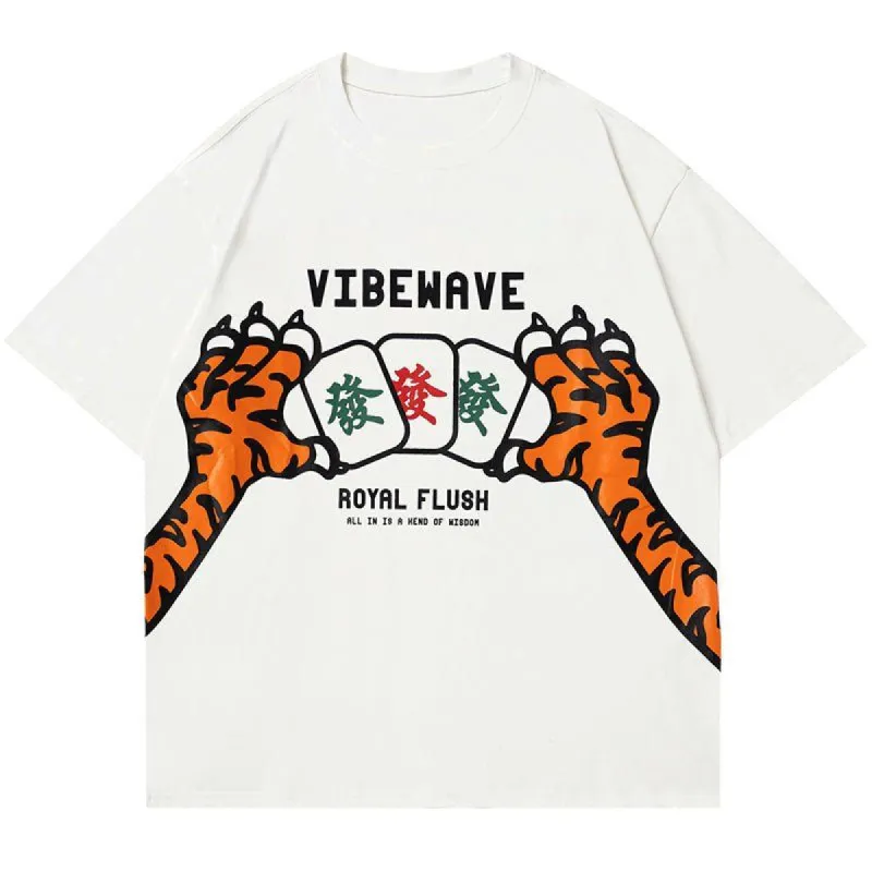 Fancy T-shirt ROYAL FLUSH sold by Yugen Theory