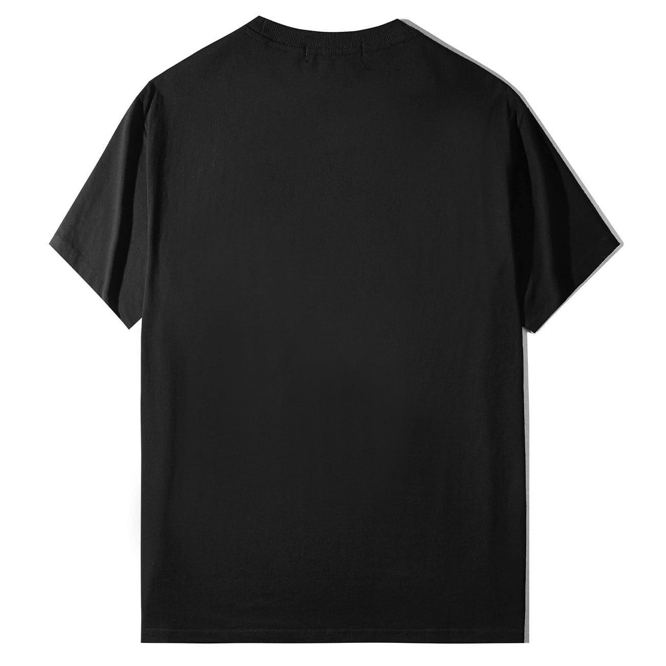 Punk Mechanical Girl Print Cotton T-Shirt sold by Yugen Theory product image thumbnail 2