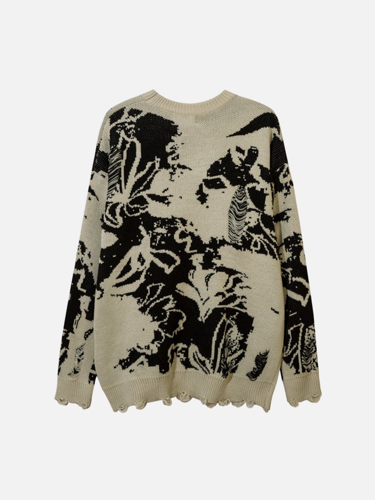 Hollow Hole Knit Sweater sold by Yugen Theory product image thumbnail 2