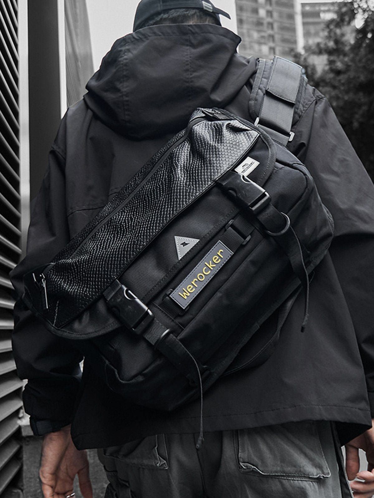 Large Capacity Messenger Bag sold by Yugen Theory product image thumbnail 2