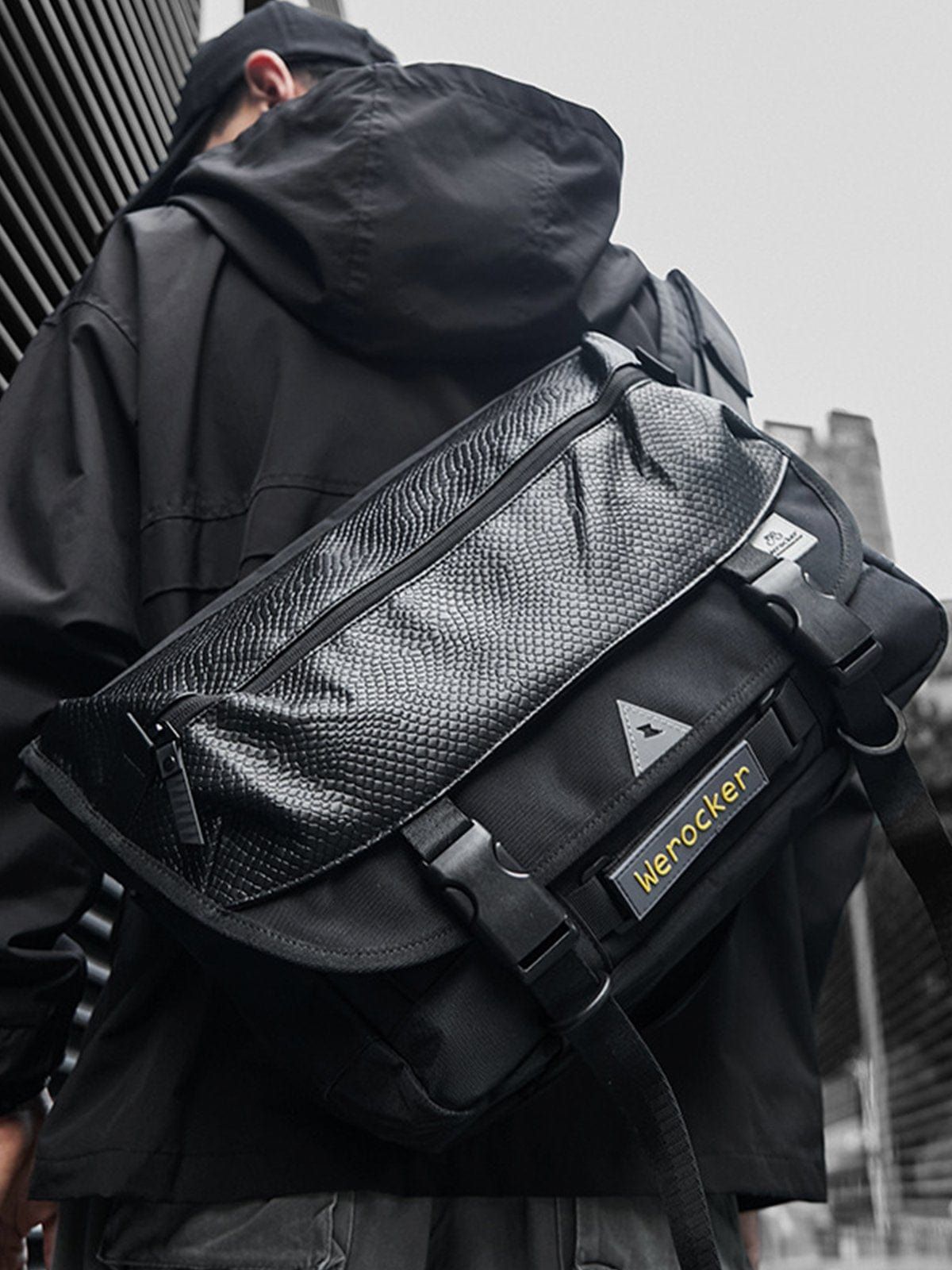 Large Capacity Messenger Bag sold by Yugen Theory product image thumbnail 3