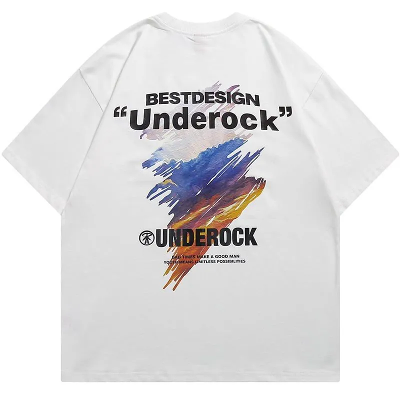 Oversize T-shirt Painting Graffiti sold by Yugen Theory