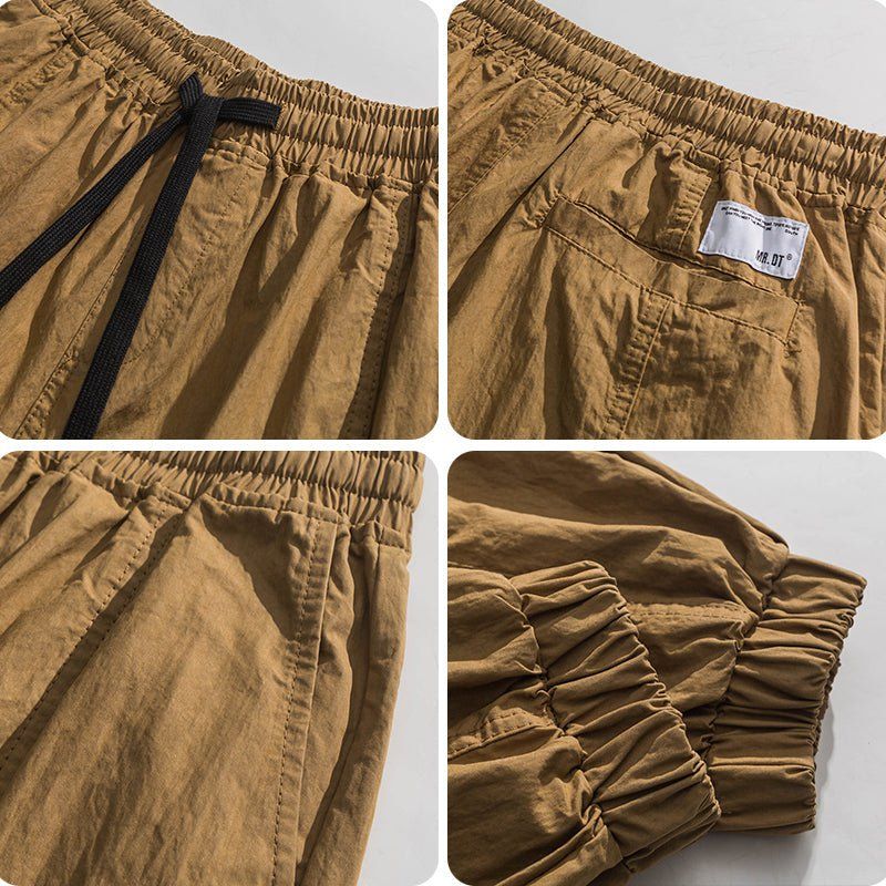 Casual Cargo Pants Side Spring Button sold by Yugen Theory product image thumbnail 5