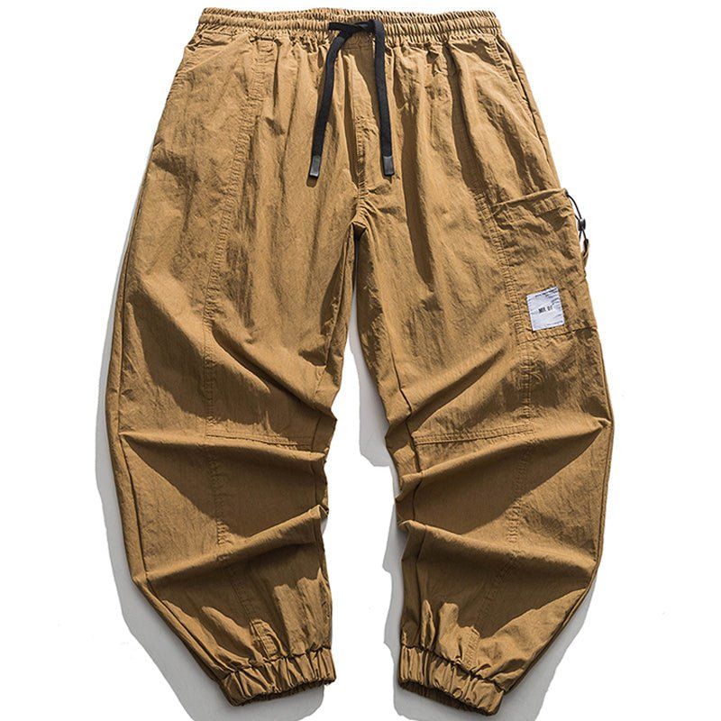 Casual Cargo Pants Side Spring Button sold by Yugen Theory