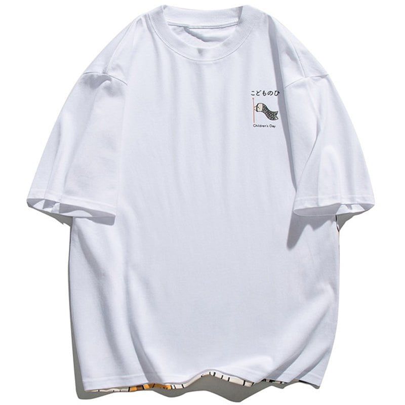 Harajuku T-shirt Cartoon Cats sold by Yugen Theory product image thumbnail 3