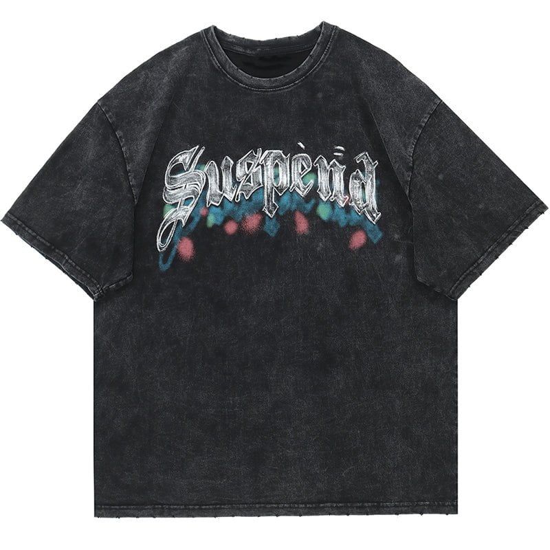 Acid Washed T-shirt Suspend sold by Yugen Theory