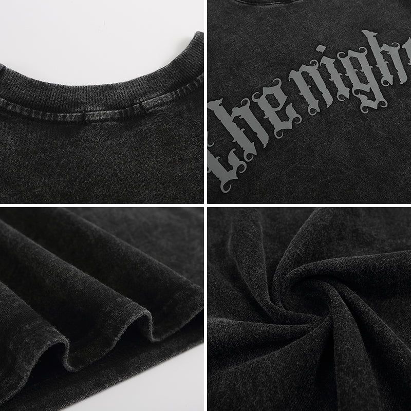 Graphic T-shirt Skeleton Holding Heart sold by Yugen Theory product image thumbnail 4