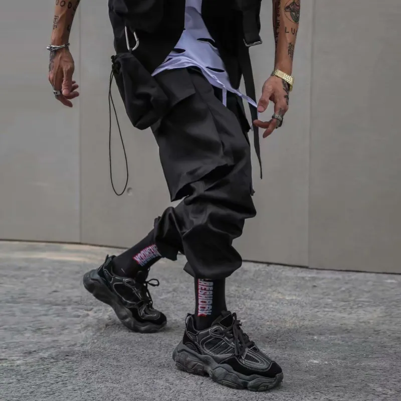 Solid Color Cargo Pants sold by Yugen Theory