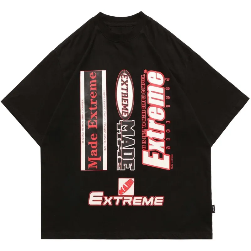 Box Letters Graphic T-Shirt sold by Yugen Theory