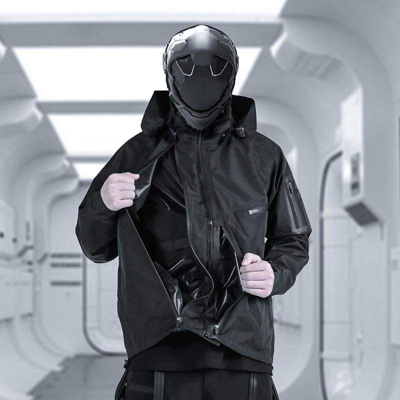 Tactical Techwear Jacket with Hood sold by Yugen Theory product image thumbnail 2