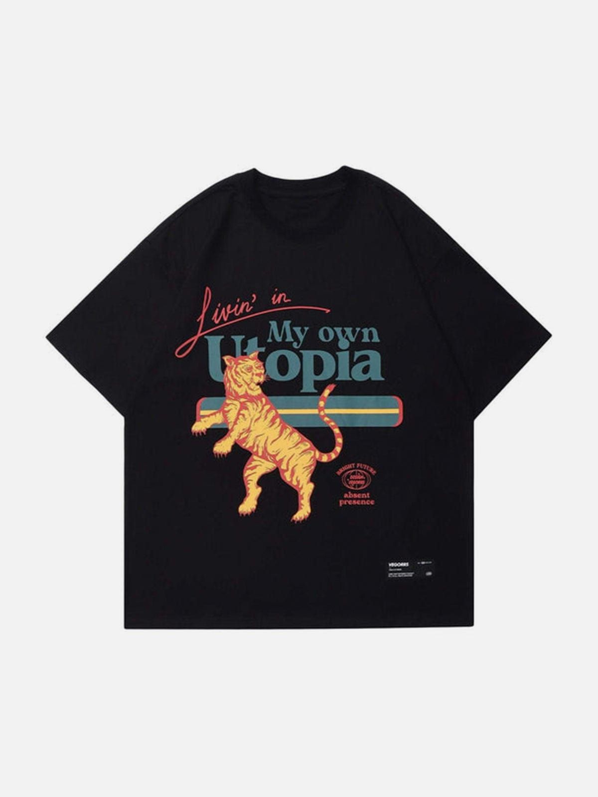 Ferocious Tiger Graphic T-Shirt sold by Yugen Theory