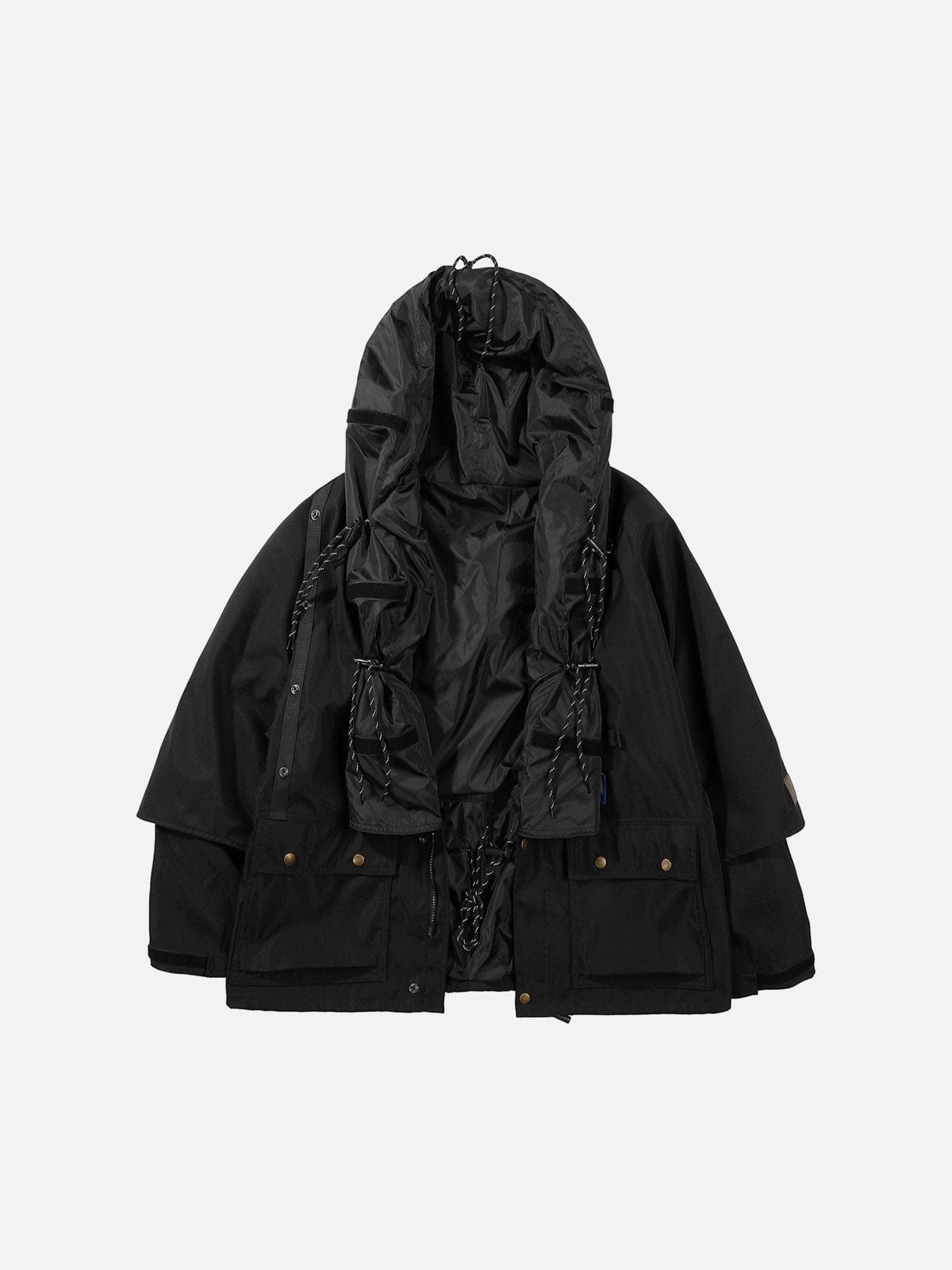 Personality Patchwork Jacket sold by Yugen Theory product image thumbnail 4