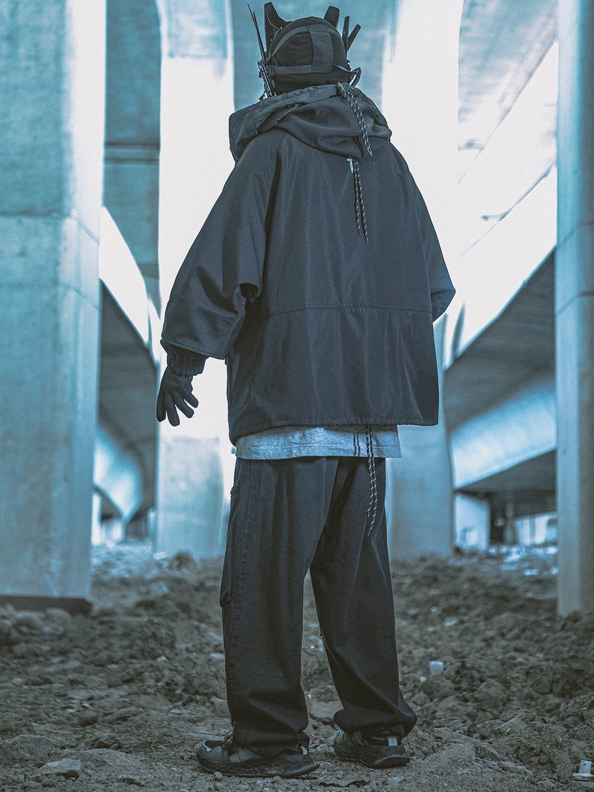 Personality Patchwork Jacket sold by Yugen Theory product image thumbnail 2