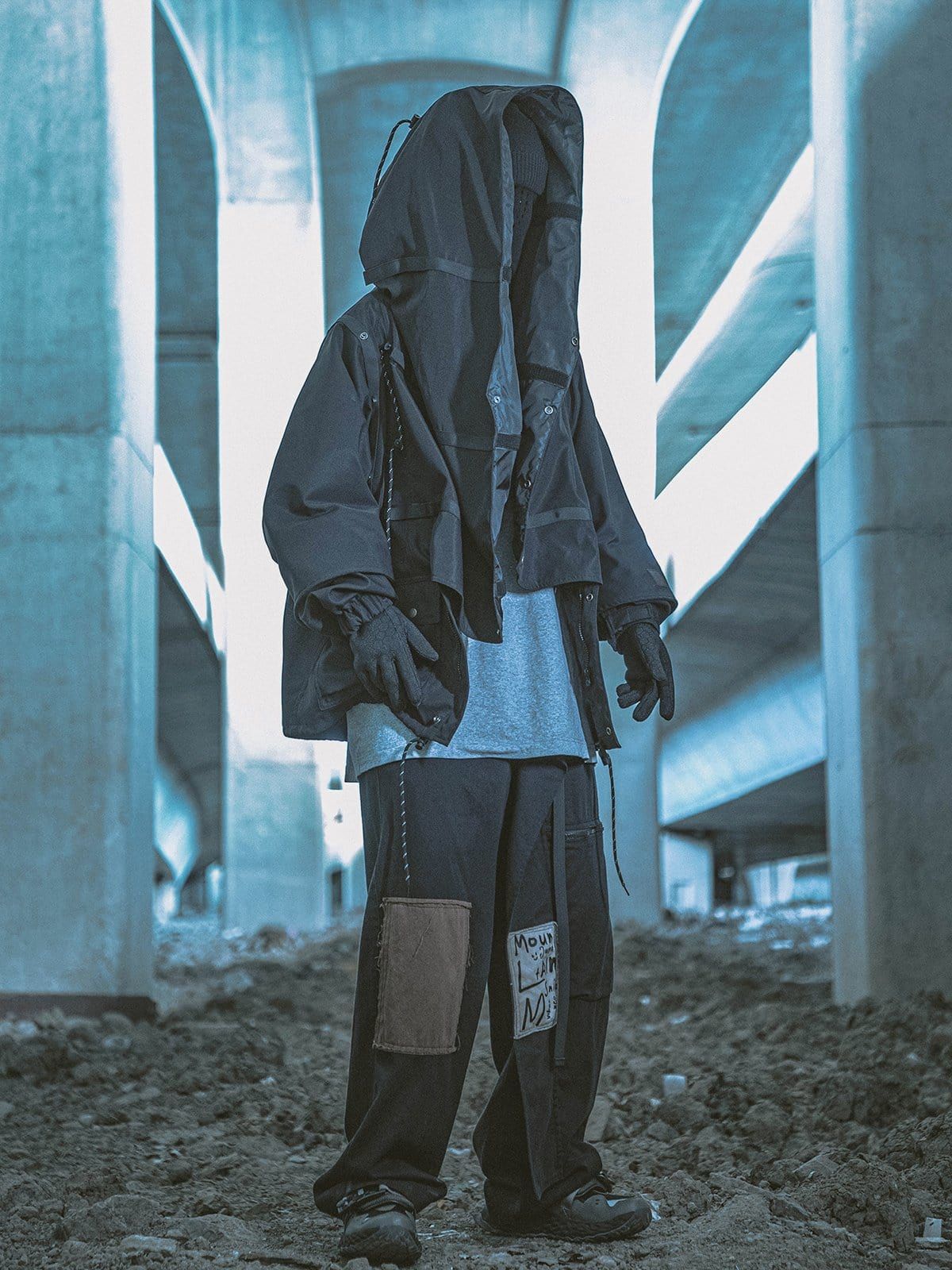 Personality Patchwork Jacket sold by Yugen Theory product image thumbnail 3