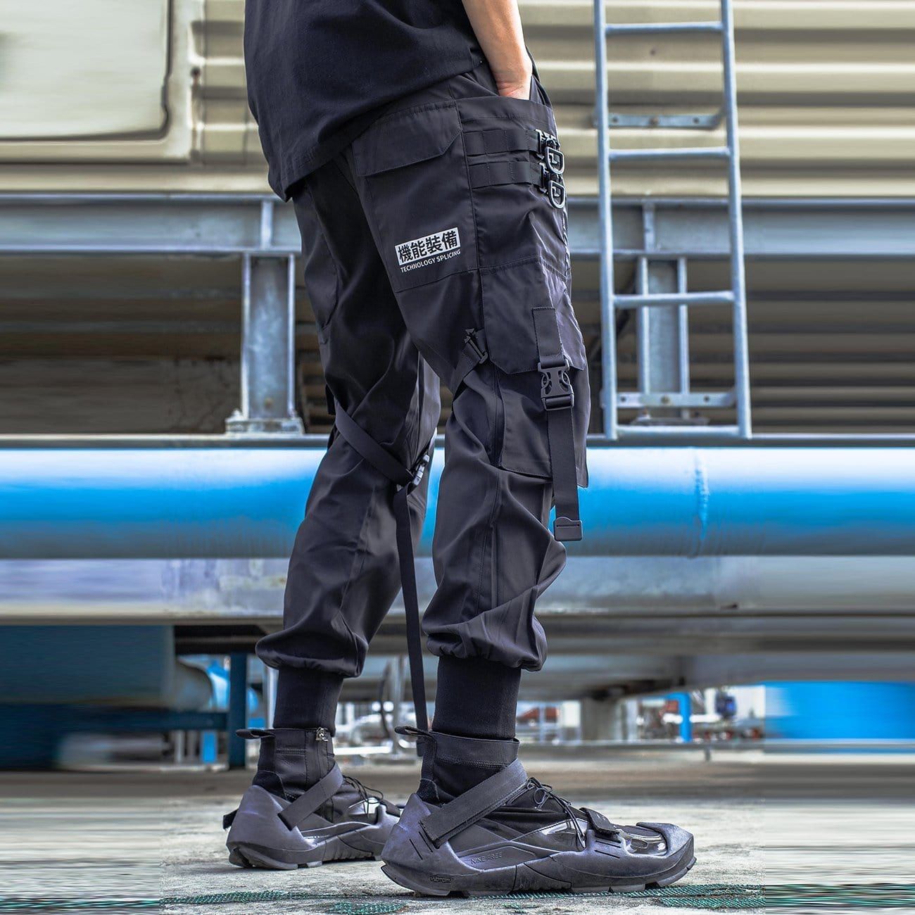 Function Techwear Ribbons Cargo Pants sold by Yugen Theory product image thumbnail 4