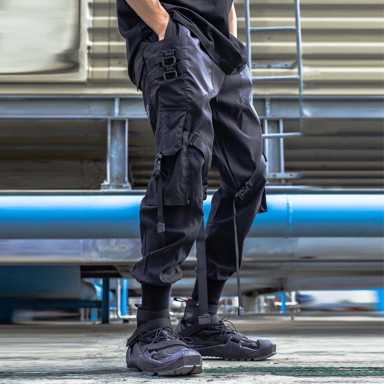 Function Techwear Ribbons Cargo Pants sold by Yugen Theory product image thumbnail 3