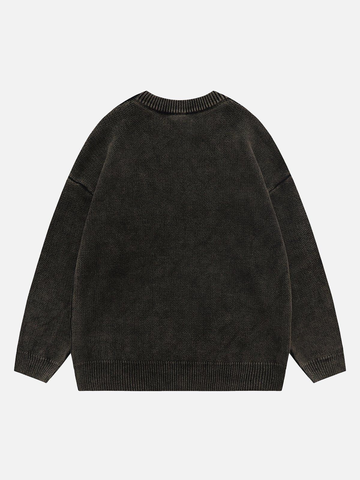 Anime Girl Print Pullover Sweater sold by Yugen Theory product image thumbnail 4