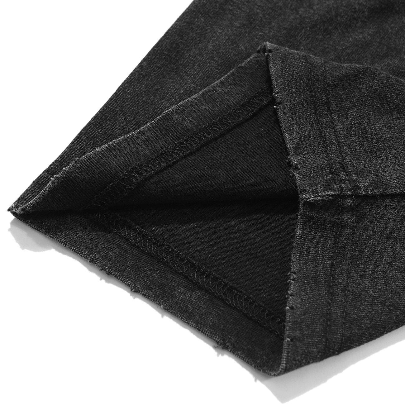 Burning Butterfly Washed Cotton Graphic T-Shirt sold by Yugen Theory product image thumbnail 4