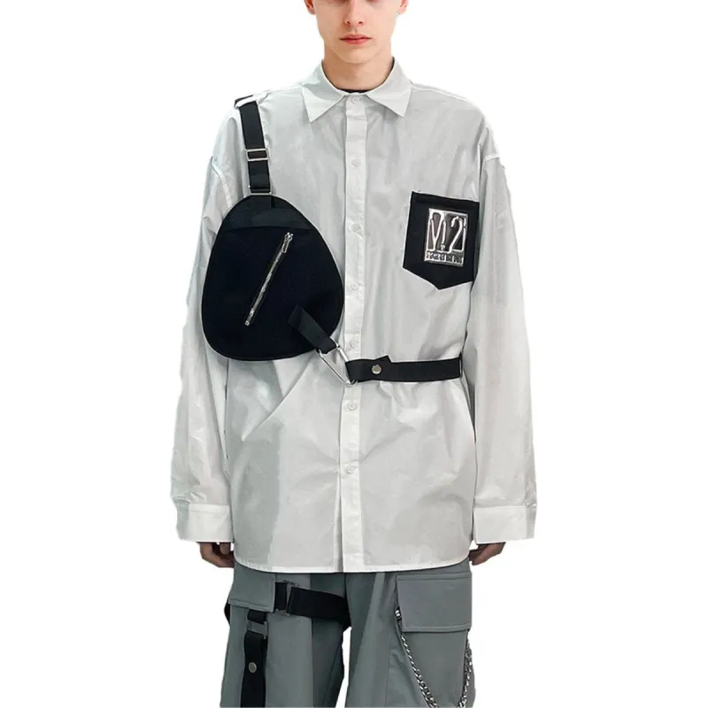 Patchwork Pocket Shirt sold by Yugen Theory