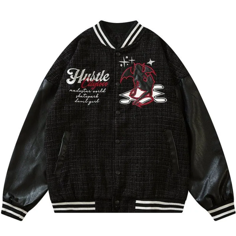 Tweed Patchwork Jacket Evil Woman sold by Yugen Theory