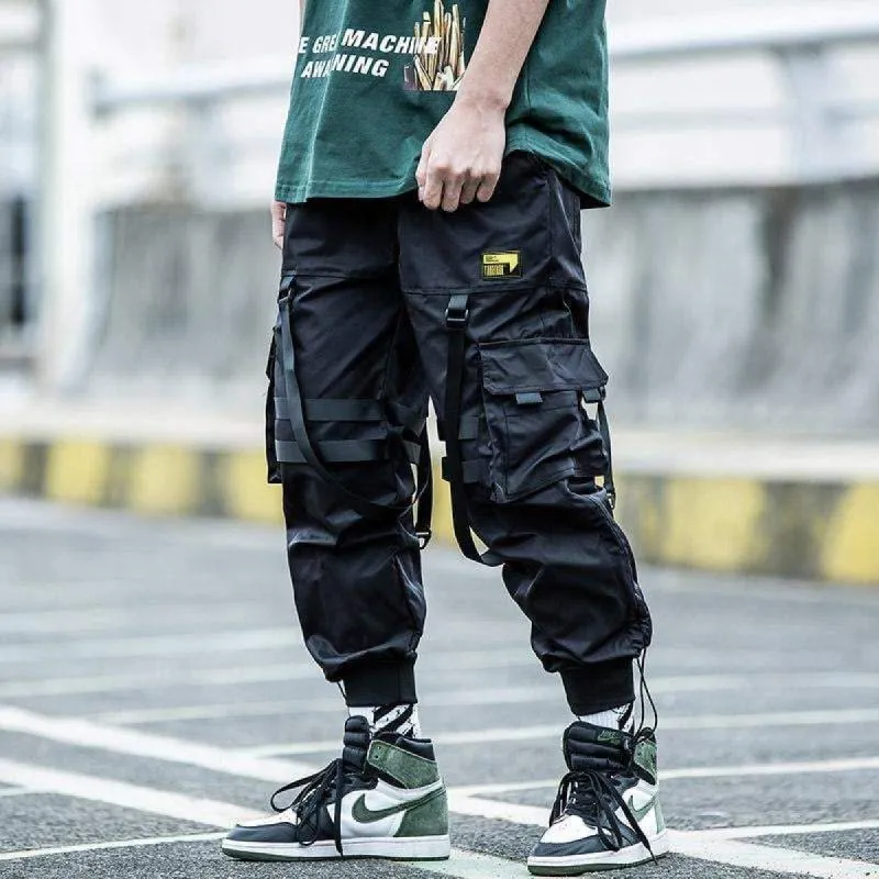 Techwear Black Pants sold by Yugen Theory