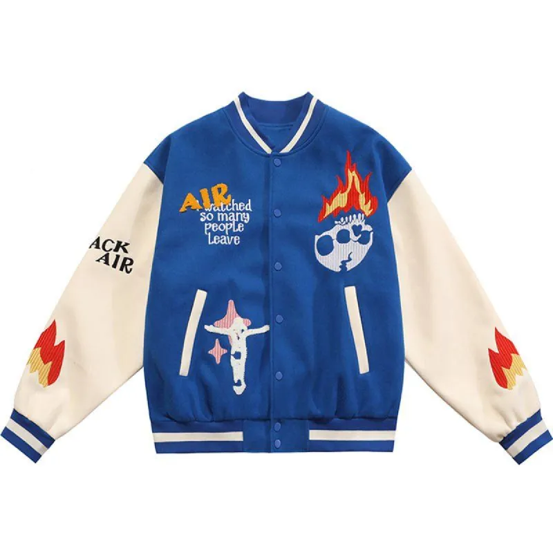 High Street Baseball Jacket Flame Candle sold by Yugen Theory