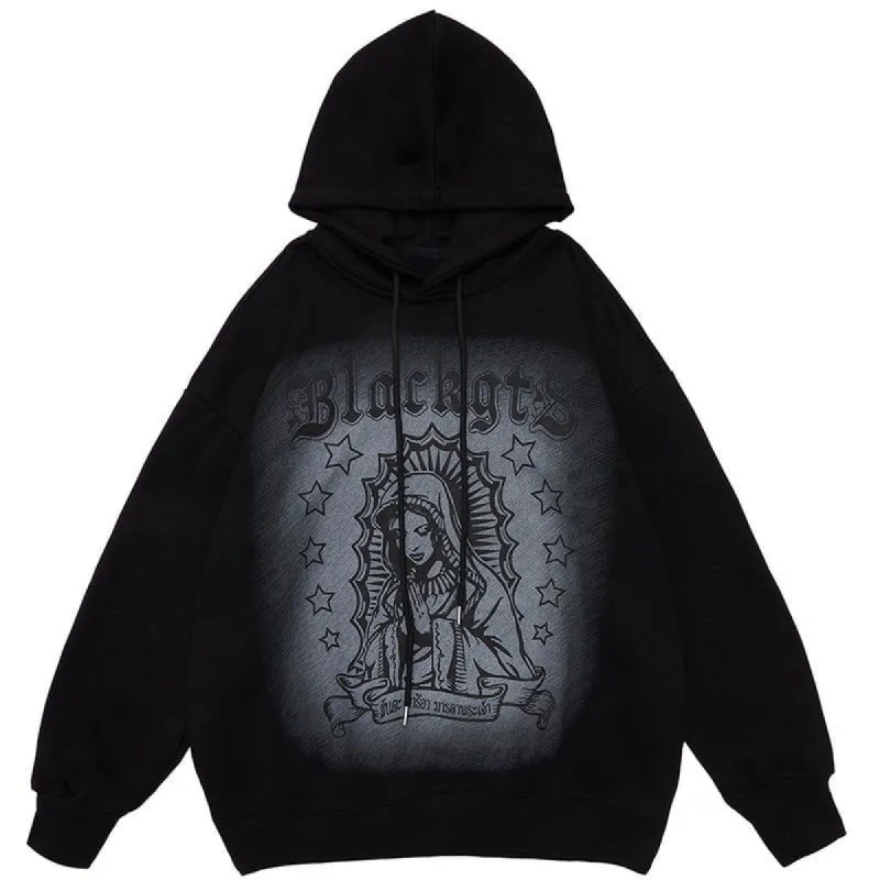 Streetwear Hoodie Devotional Saints sold by Yugen Theory