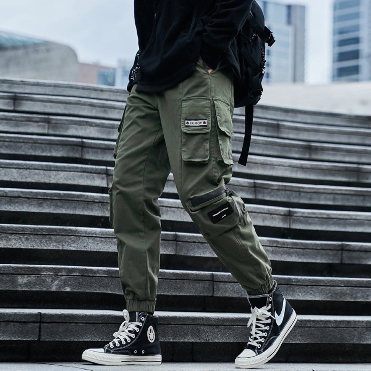 Three-dimensional Pocket Cargo Pants sold by Yugen Theory product image thumbnail 3