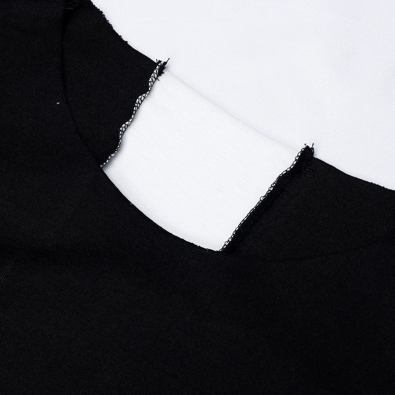 Back Cross Patchwork T-Shirt sold by Yugen Theory product image thumbnail 4