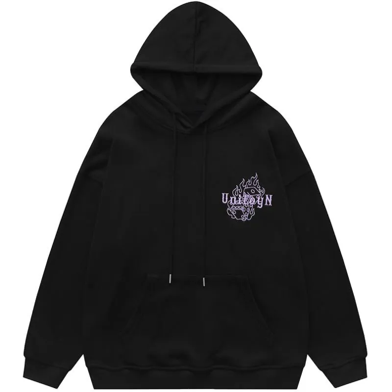 Streetwear Hoodie Poker Dice sold by Yugen Theory