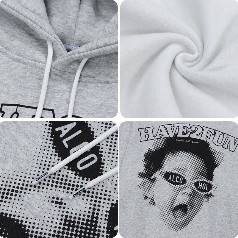 Fall Pullover Hoodie Alcohol Boy sold by Yugen Theory product image thumbnail 3