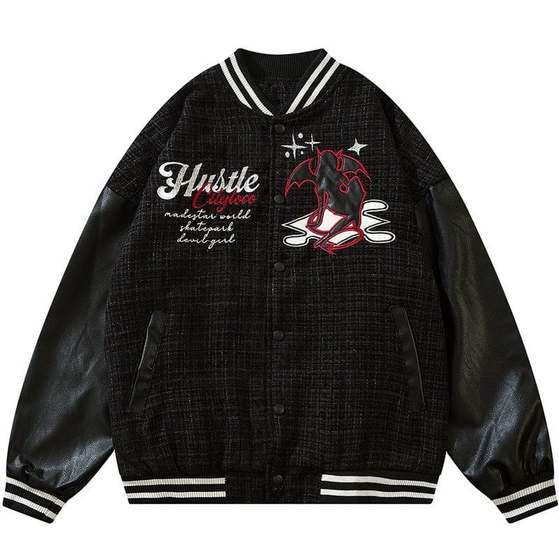 Tweed Patchwork Jacket Evil Woman sold by Yugen Theory