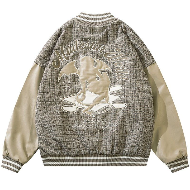 Tweed Patchwork Jacket Evil Woman sold by Yugen Theory product image thumbnail 3