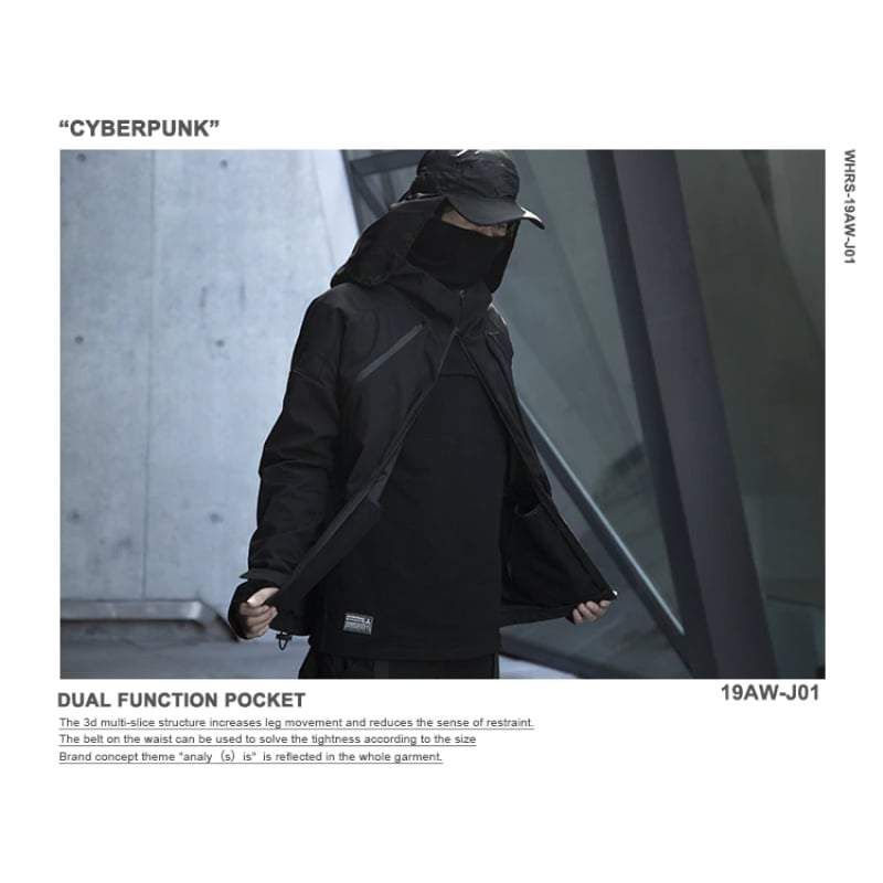 Tactical Softshell Tech Wear Jacket sold by Yugen Theory product image thumbnail 3