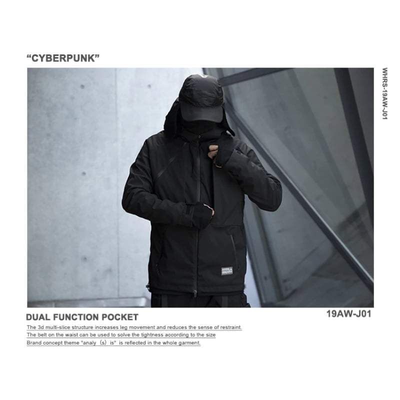 Tactical Softshell Tech Wear Jacket sold by Yugen Theory product image thumbnail 5