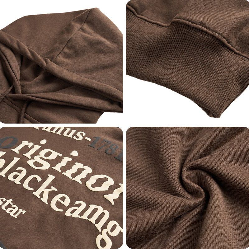 Oversize Hoodie Foam Letter sold by Yugen Theory product image thumbnail 5