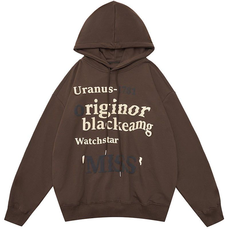 Oversize Hoodie Foam Letter sold by Yugen Theory