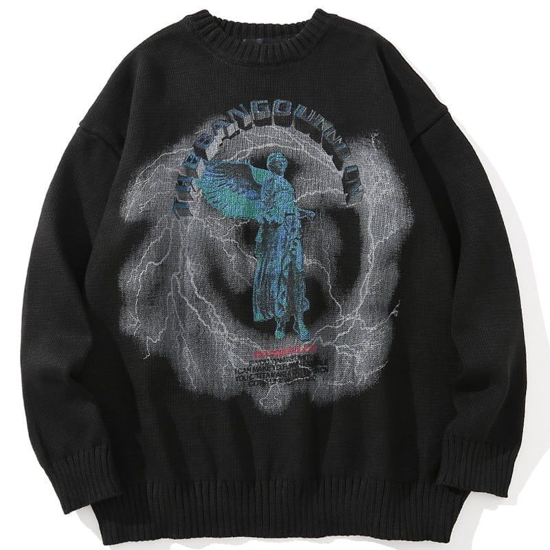 Knit Sweater Angel Lighting sold by Yugen Theory