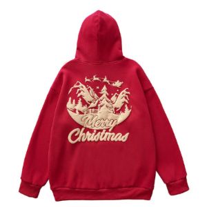 Christmas Hoodie Santa Delivering Gifts sold by Yugen Theory