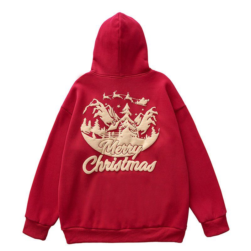 Christmas Hoodie Santa Delivering Gifts sold by Yugen Theory product image thumbnail 2