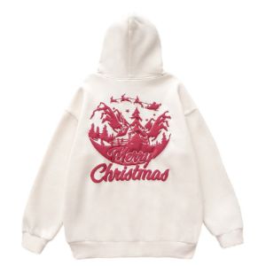 Christmas Hoodie Santa Delivering Gifts sold by Yugen Theory