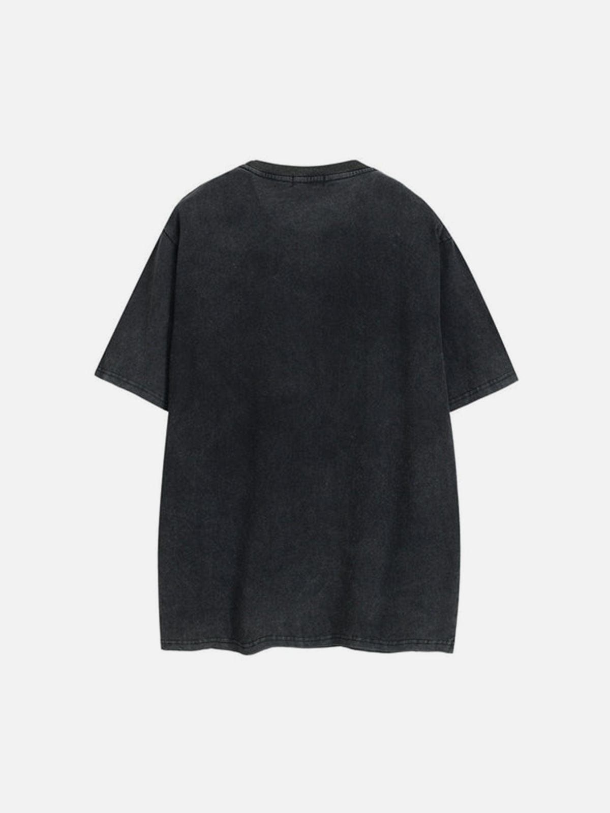 Flame Lightning Butterfly Cotton T-Shirt sold by Yugen Theory product image thumbnail 2