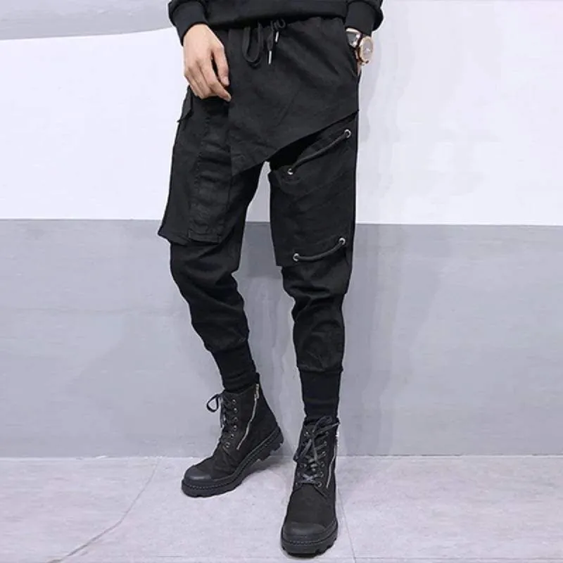 Drawstring Cargo Joggers sold by Yugen Theory