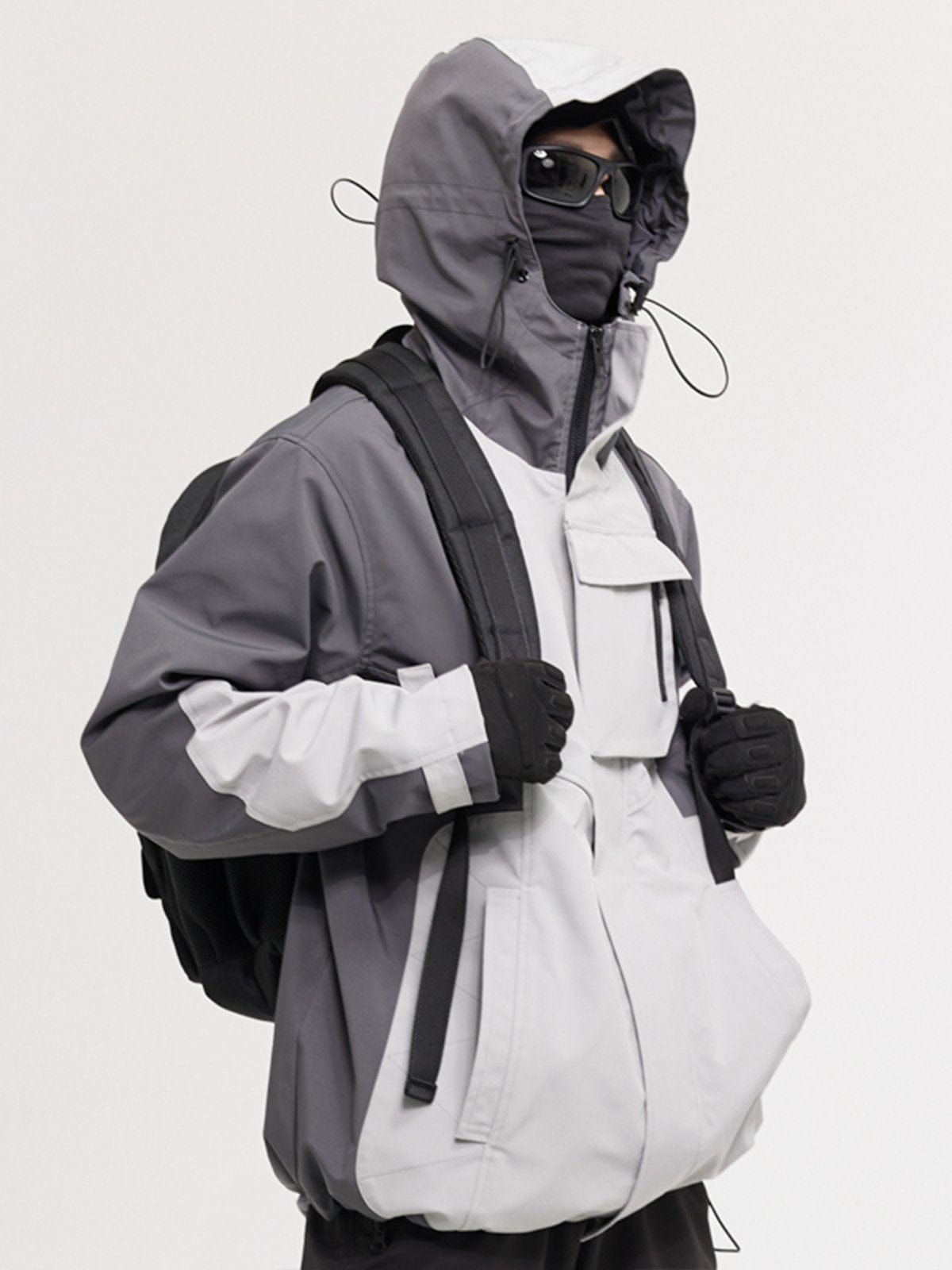 Patchwork Pocket Anorak sold by Yugen Theory product image thumbnail 2