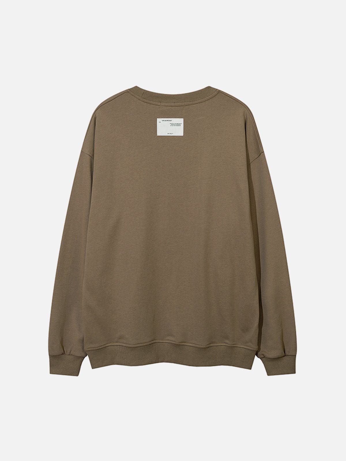 Relief Sculpture Skeleton Sweatshirt sold by Yugen Theory product image thumbnail 4