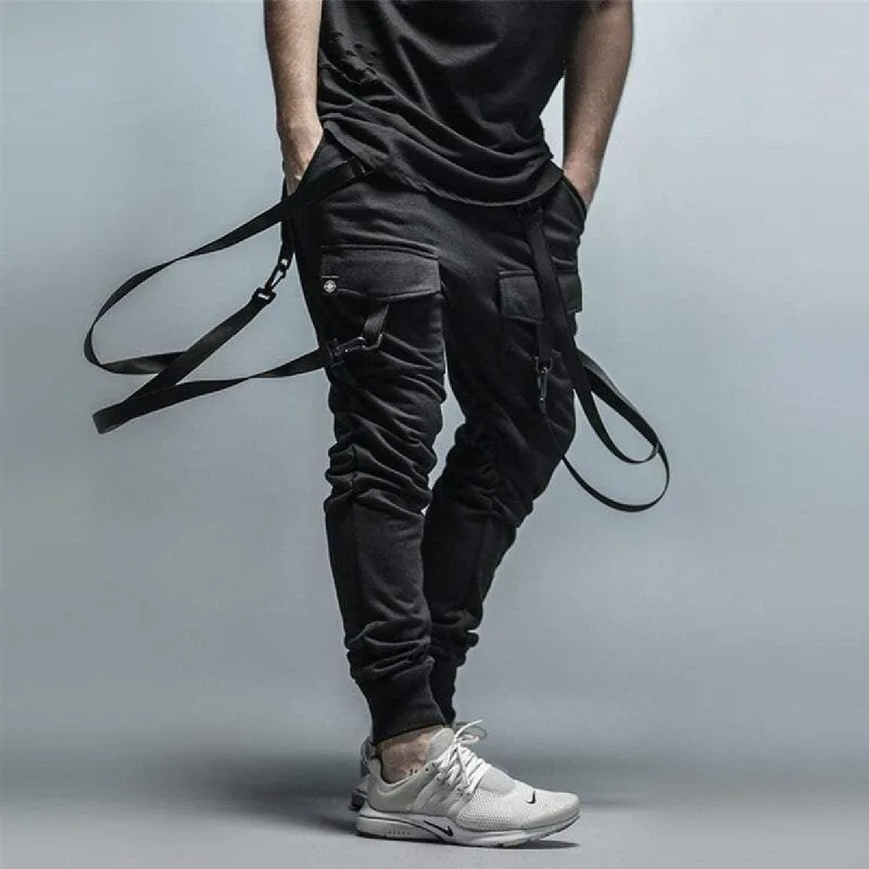 Dark Cargo Tech Ware Pants sold by Yugen Theory
