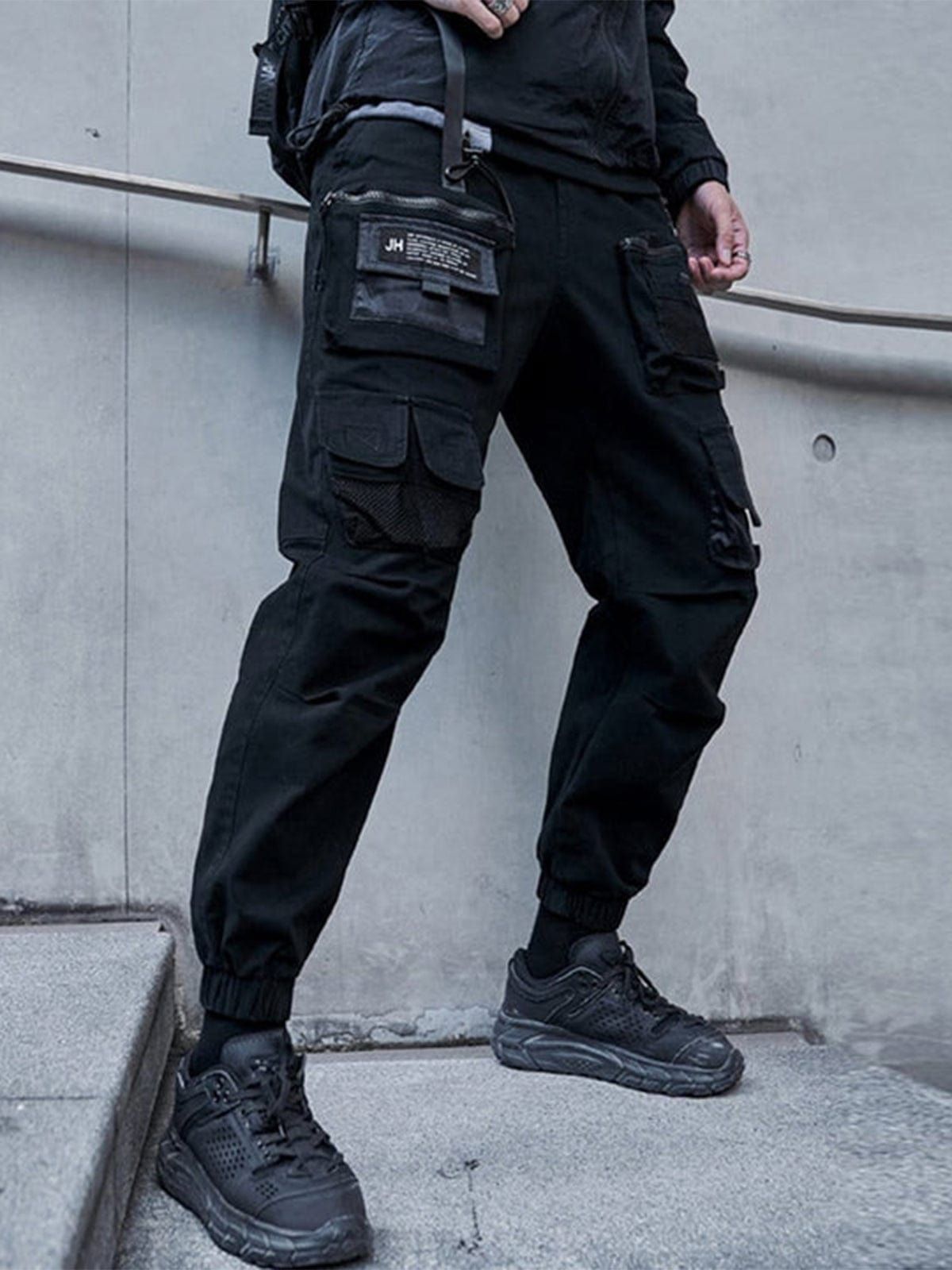 Zip Multi Pockets Cargo Pants sold by Yugen Theory product image thumbnail 4