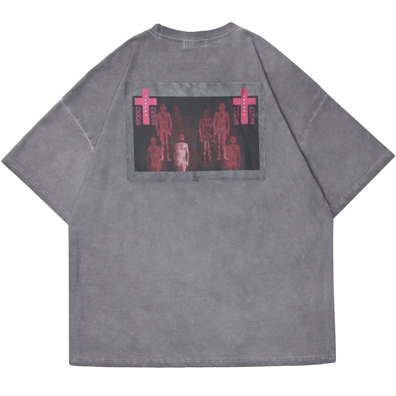 Portrait Washed Graphic T-Shirt sold by Yugen Theory product image thumbnail 3