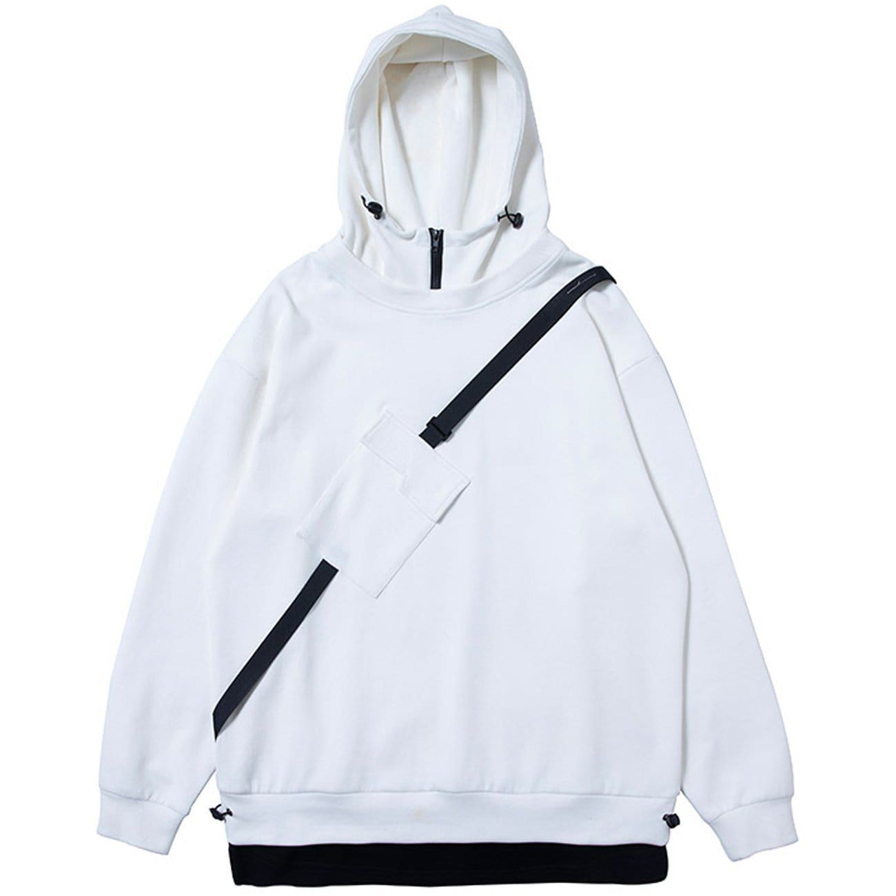 Fake Two Stitching Pocket Hoodie sold by Yugen Theory product image thumbnail 4